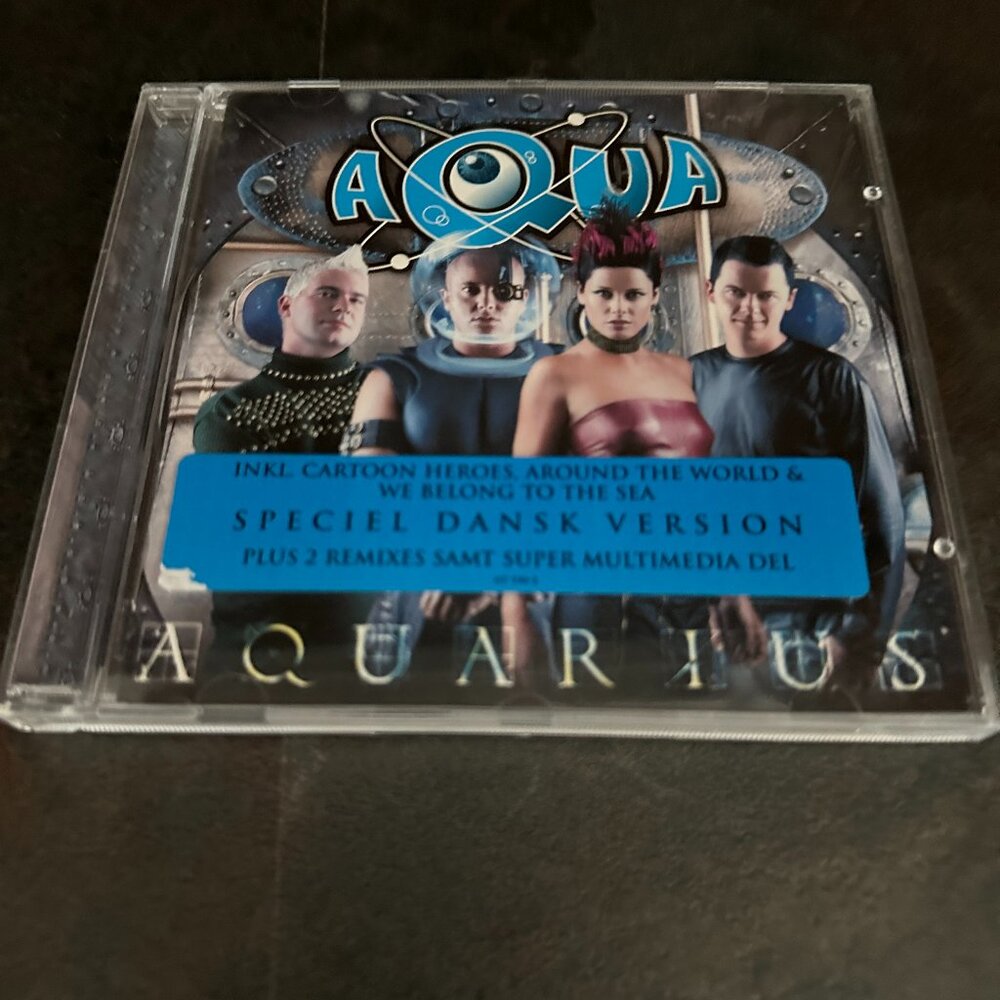 Aqua Aquarius Music CD "Speciel Dansk Version"